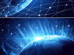 未來(lái)智能科技地球電子網(wǎng)絡(luò)矢量光效科技海報(bào)背景圖片設(shè)計(jì)素材